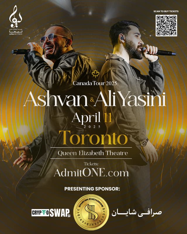 Ashvan & Ali Yasini Live in Toronto