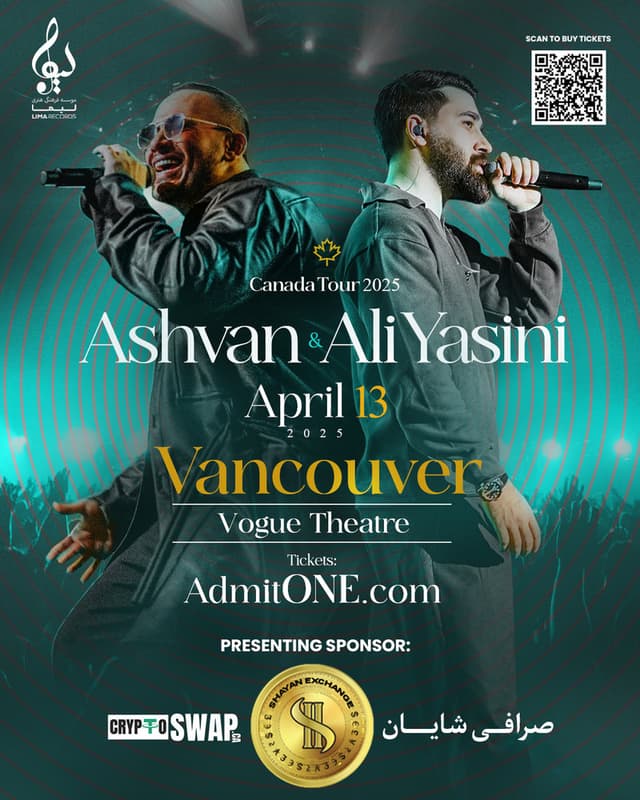 Ashvan & Ali Yasini Live in Vancouver
