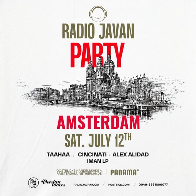 Radio Javan Party in Amsterdam