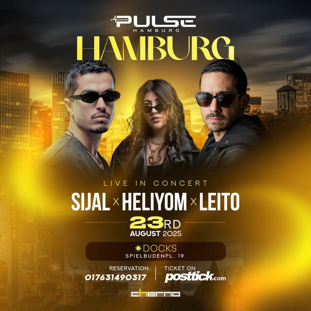 Sijal, Behzad Leito, & Heliyom in Hamburg