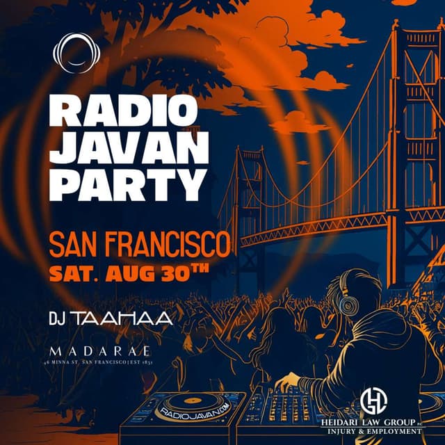 Radio Javan Party in San Francisco