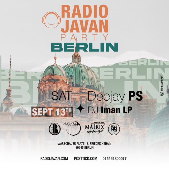 Radio Javan Party in Berlin
