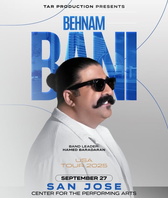 Behnam Bani Live in San Jose