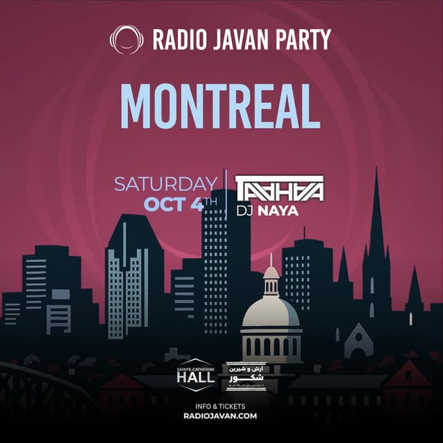 Radio Javan Party in Montreal