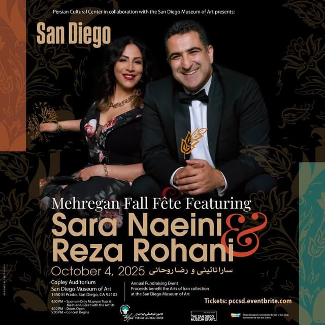 Sara Naeini & Reza Rohani Live in San Diego