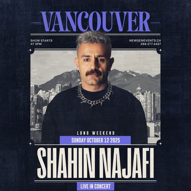 Shahin Najafi Live in Vancouver