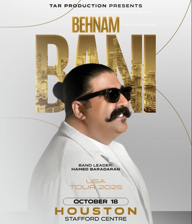 Behnam Bani Live in Houston
