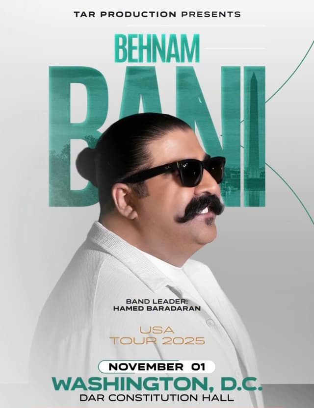 Behnam Bani Live in Washington DC