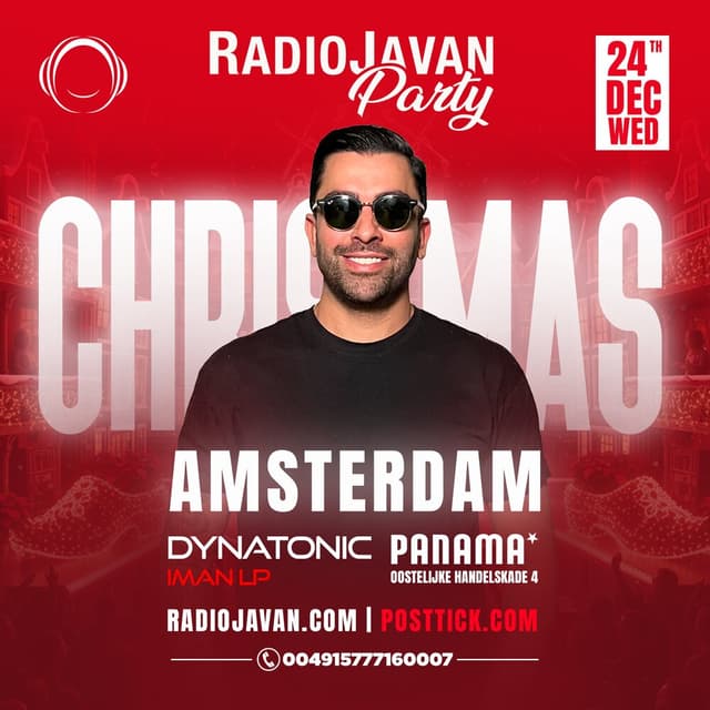 Radio Javan Christmas Party in Amsterdam