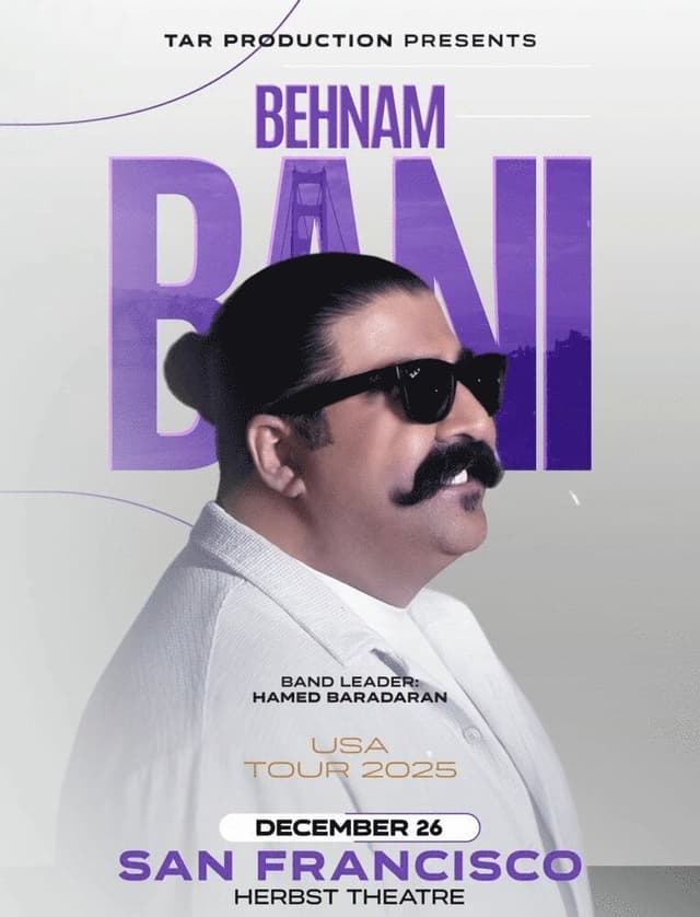 Behnam Bani Live in San Francisco