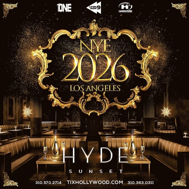 NYE 2026 Party in Los Angeles