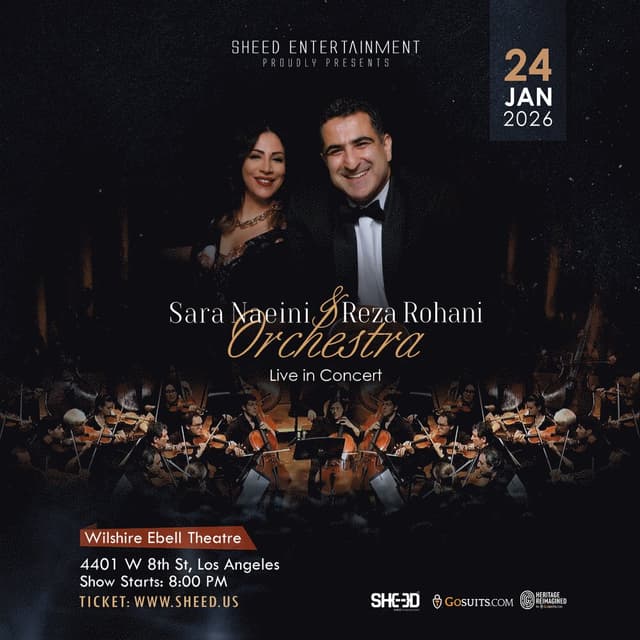 Sara Naeini & Reza Rohani Orchestra Live in Concert