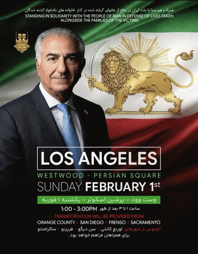 Los Angeles Stands with Iran's Revolution