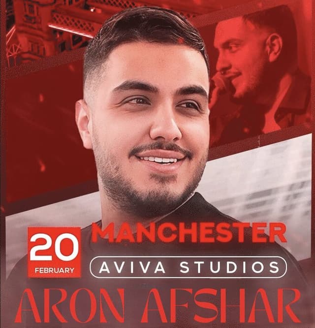 Aron Afshar Live in Manchester
