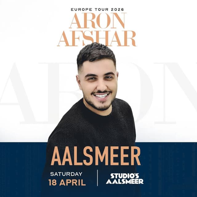 Aron Afshar Live in Aalsmeer
