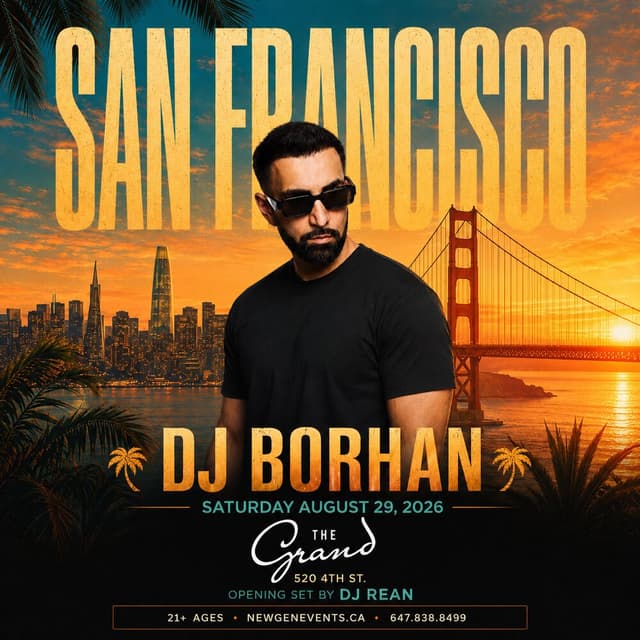 DJ Borhan in San Francisco