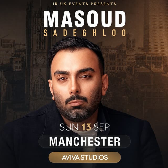 Masoud Sadeghloo Live in Manchester