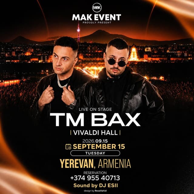 TM Bax Live in Yerevan