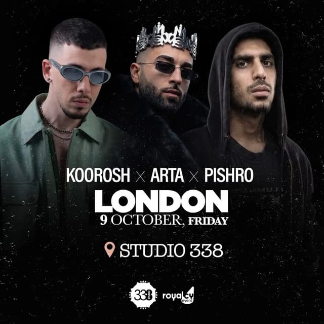 Arta & Pishro & Koorosh Live in London