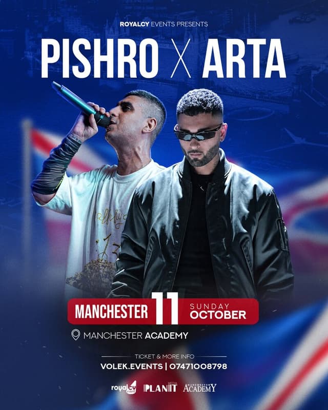 Pishro & Arta Live in Manchester