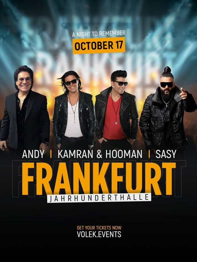 Andy Kamran & Hooman Sasy live in Frankfurt