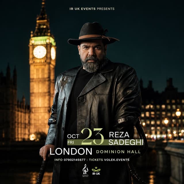 Reza Sadeghi Live in London