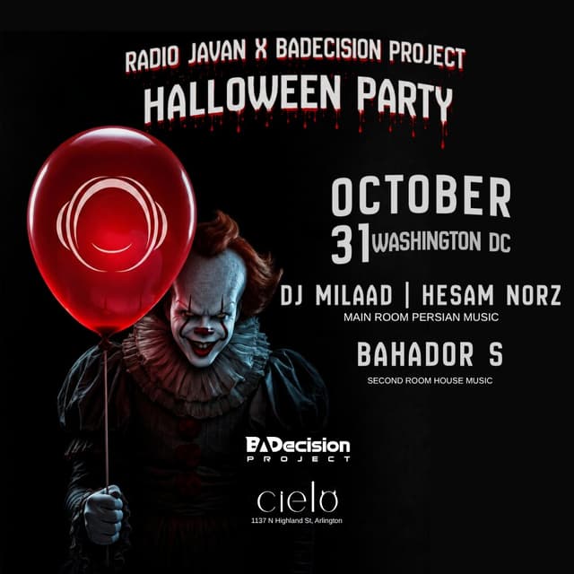 Radio Javan Halloween Party in Washington DC