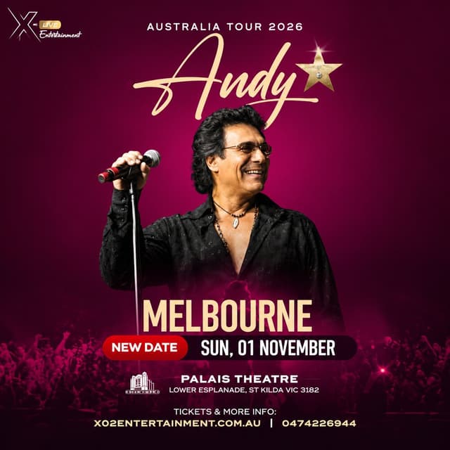 Andy Live in Melbourne