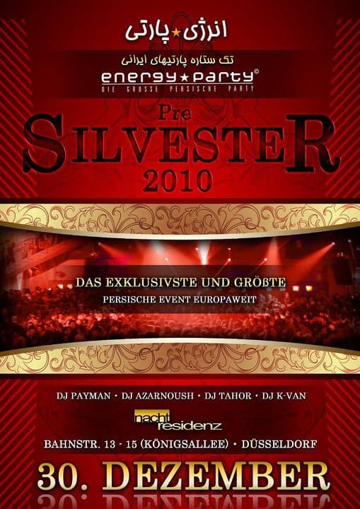 Pre Silvester Energyparty Pre Silvester Energyparty