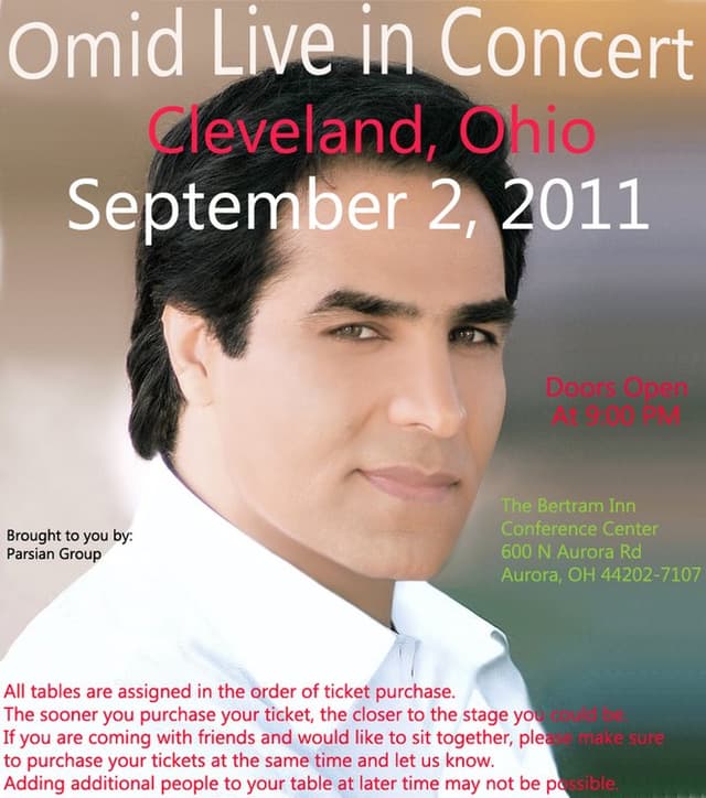 Omid Live In Concert Omid Live In Concert