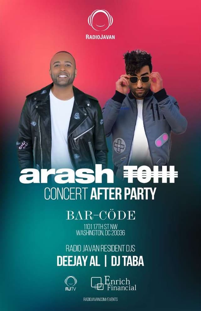 Arash and Tohi Official Concert AFTER PARTY Arash and Tohi Official Concert AFTER PARTY
