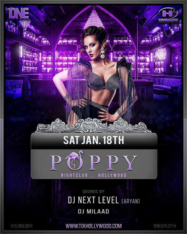 Persian Party in Los Angeles at Poppy Nightclub Persian Party in Los Angeles at Poppy Nightclub