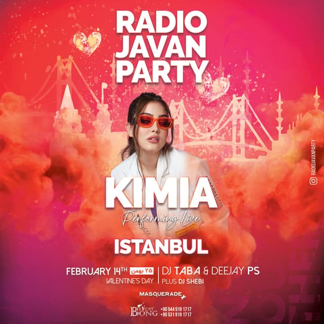 Radio Javan Party in Istanbul with Kimia Radio Javan Party in Istanbul with Kimia