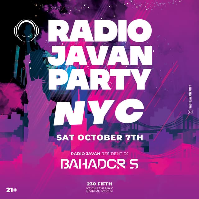 Radio Javan Party New York City Radio Javan Party New York City