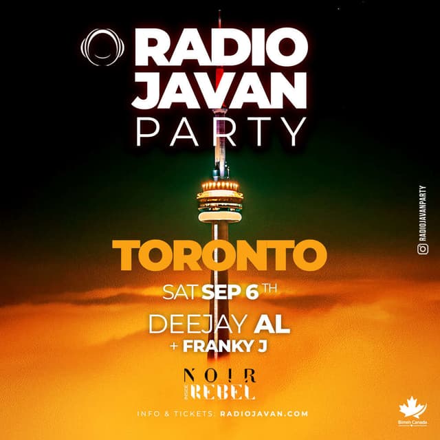 Radio Javan Party in Toronto Radio Javan Party in Toronto