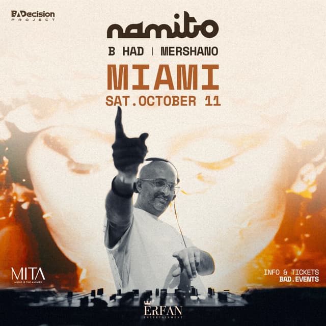 Namito Live in Miami Namito Live in Miami